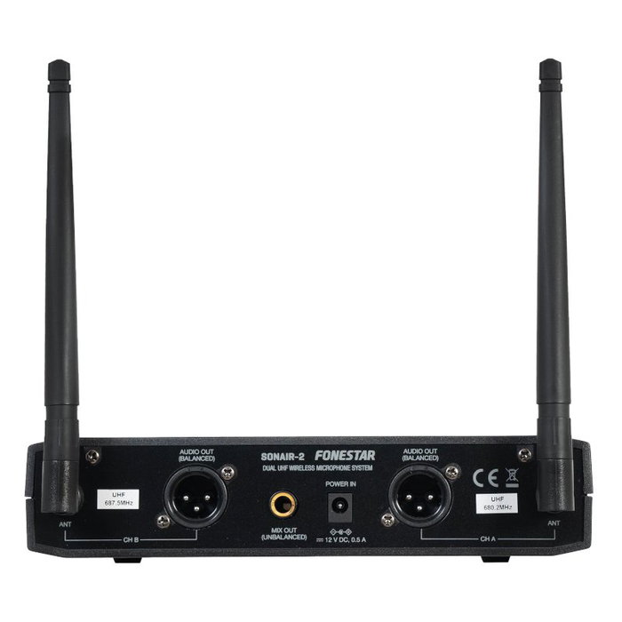 Fonestar Sonair 2M Micrófono Inalámbrico UHF